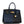 HM BIRKIN SELLIER CASAQUE 32cm NERO E BLU PELLE TOGO FERRAMENTA ORO
