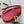 CD Saddle Bag 25cm Dark Red Grained Calfskin