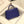 HM KELLY MINI 20 BLUE VIOLET EPSOM GOLD HARDWARE
