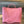 BV LARGE ANDIAMO 45CM PINK LAMBSKIN