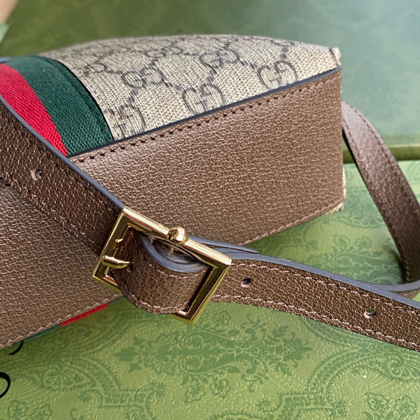 ophidia large 24cm comestic pouch beige monogram canvas