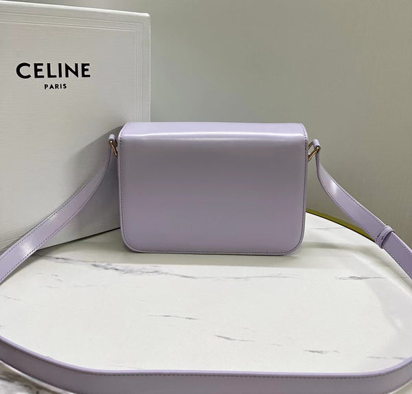 CLASSIQUE TRIOMPHE 22 LIGHT LILAC CALFSKIN