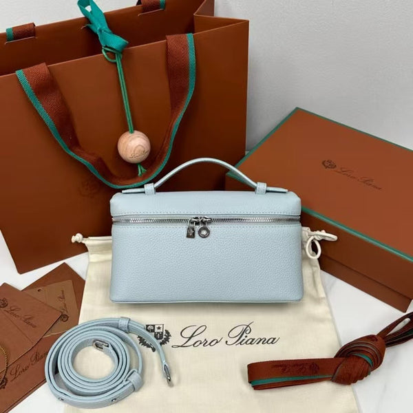 Extra Pocket L19 Light Sky Blue Cowhide Shw