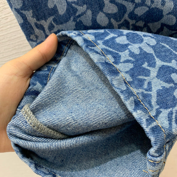 CC Jeans Printed Denim Blue and Dark Blue