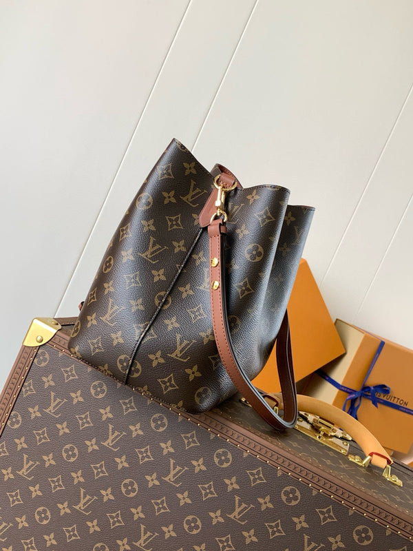 NeoNoe MM 26cm Brown Monogram Canvas