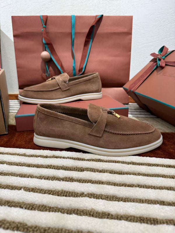 LP summer charm walk loafer brown suede