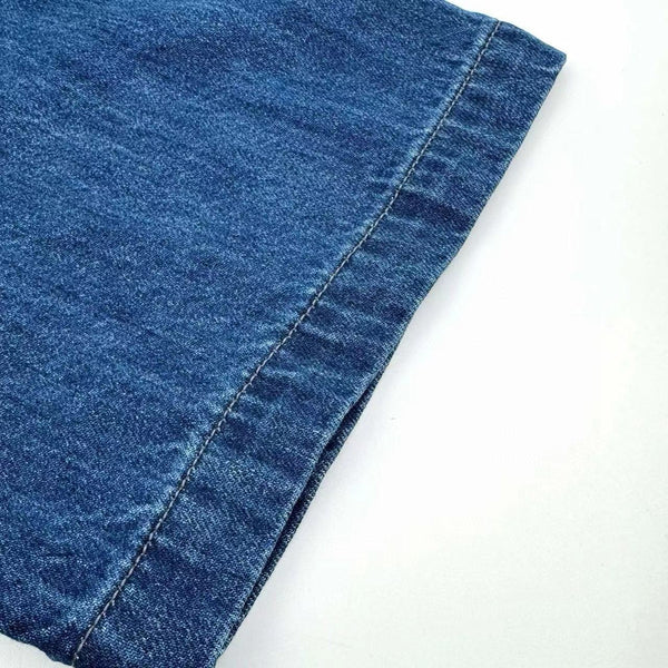 Loewe Short Sleeve Men Shirt in Blue Denim