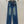 LV High Waist Blue Jeans