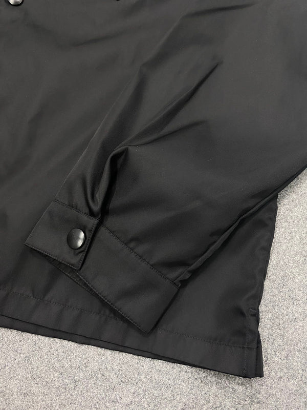 PRA SHIRT IN BLACK RE-NYLON TRIANGLE LOGO