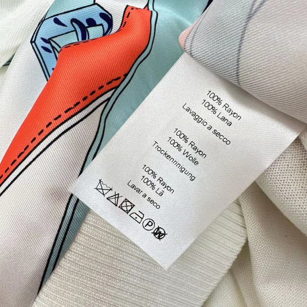 HM 25S Cardigan Tencel Knit Fabric with Rayon Fabric