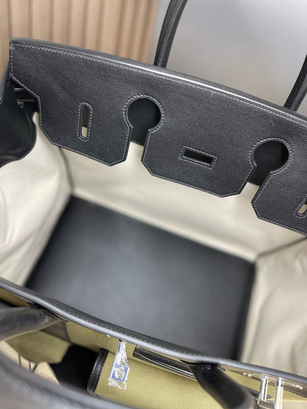 HM Birkin 40cm Hac Cargo Silver Hardware