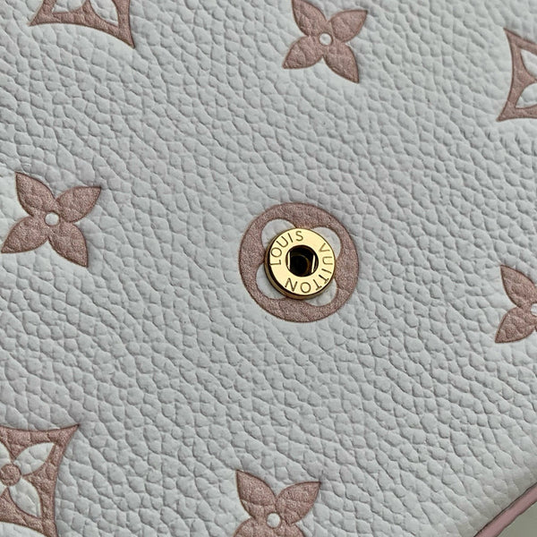 LV Felicie Pochette Pink Nude Cowhide