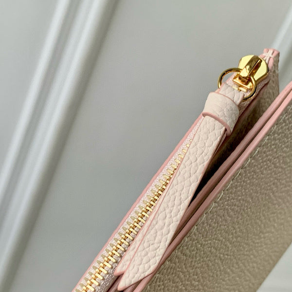LV Felicie Pochette Pink Nude Cowhide