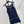 Celine Vest Dress Blue White Cotton