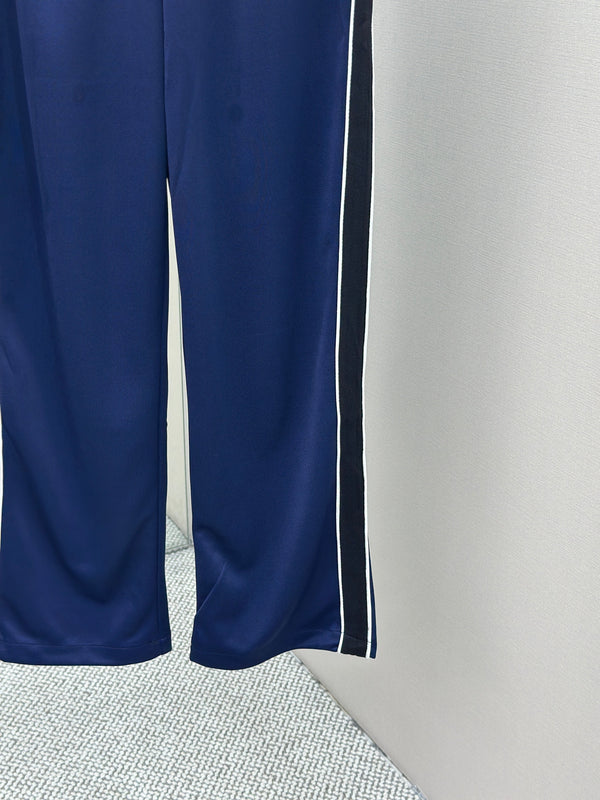Loewe Anagram Tracksuit Pants Blue Cotton