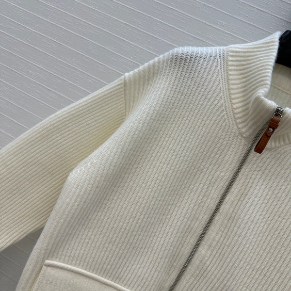 HM 25 Jacket White Wool 02648