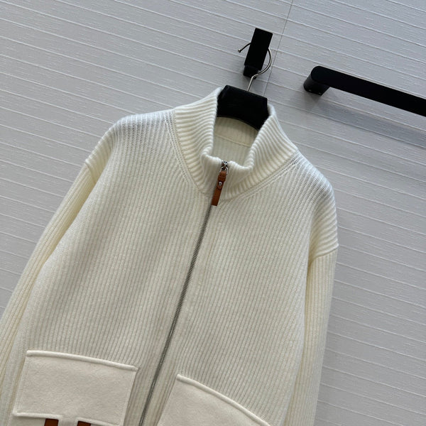 HM 25 Jacket White Wool 02648