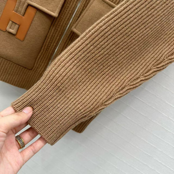 HM 25 Jacket Brown Wool 02650