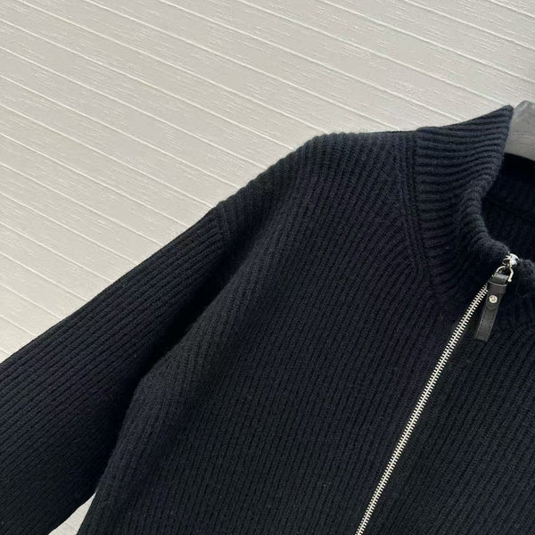 HM 25 Jacket Black Wool 02659