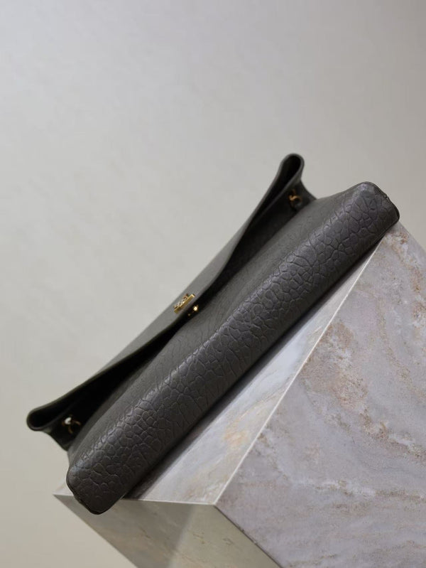 Cassandre XXL Bag 35cm Chocolate Lambskin GHW