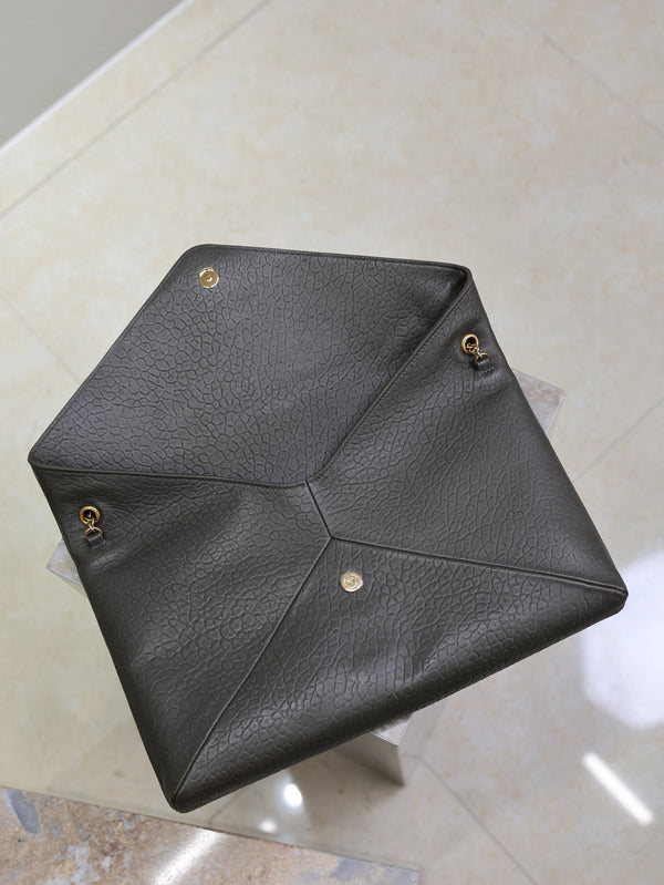 Cassandre XXL Bag 35cm Chocolate Lambskin GHW