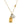 NANOGRAM TAG PINK GOLD NECKLACE
