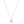 LOTUS PINK GOLD MOP DIAMOND NECKALCE