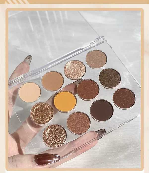 Palette fard à paupière mat Divineeye beauty