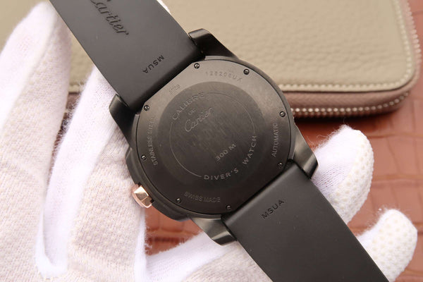 CALIBRE DIVER 42 AUTOMATIC BLACK CASE BLACK DIAL