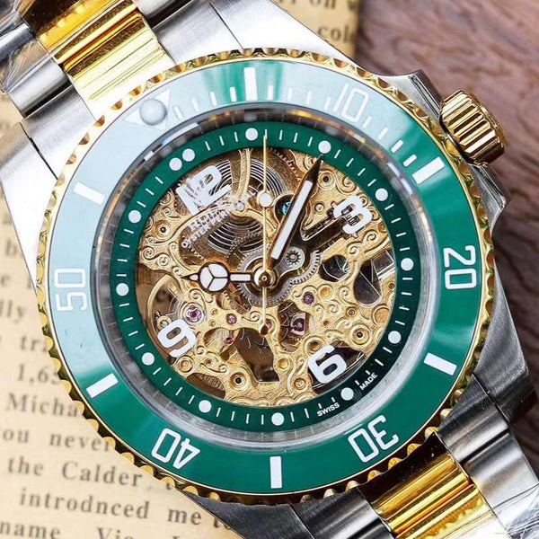 SUBMARINER DATE 40MM 116610 SKELETON DIAL