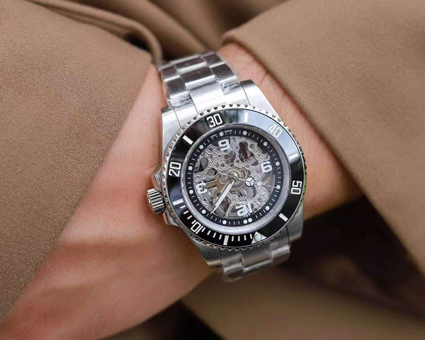 SUBMARINER DATE 40MM 116610 SKELETON DIAL