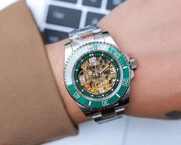 SUBMARINER DATE 40MM 116610 SKELETON DIAL