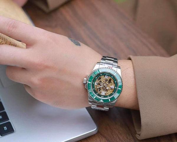 SUBMARINER DATE 40MM 116610 SKELETON DIAL