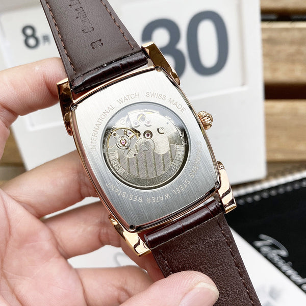 CORDINO IN PELLE NERA CELLINI CLASSIC 50MM 