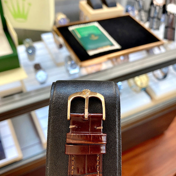 DATEJUST 40MM CORDINO IN PELLE 