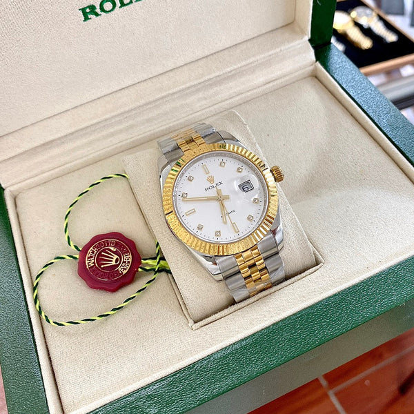 DATEJUST CINTURINO IN ACCIAIO INOSSIDABILE 40MM 