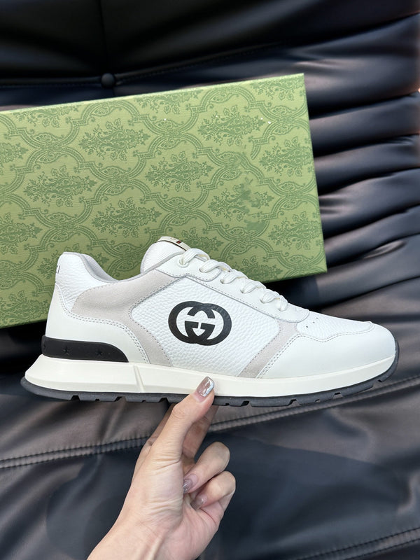 SCARPE DA GIOCO GG MARRONE BIANCO