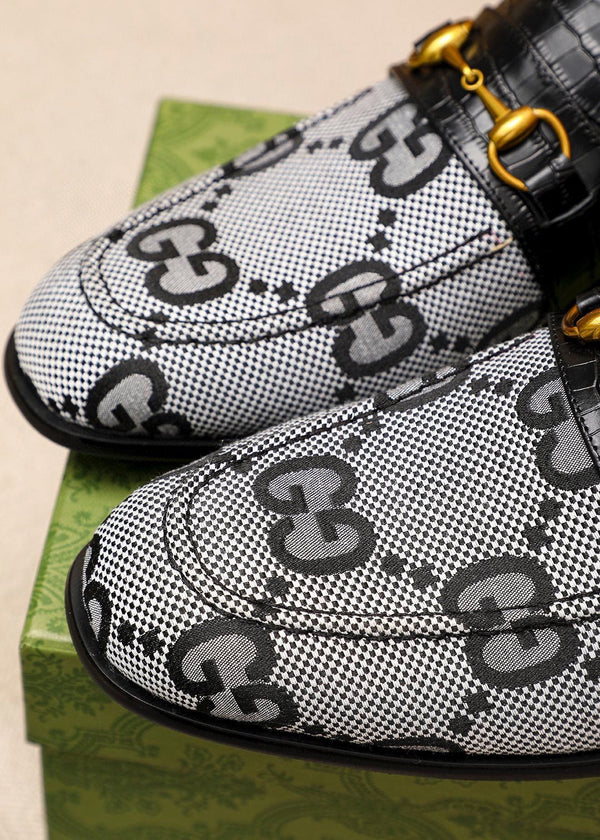 MOCASSINI GG JORDAAN MAXI NERO