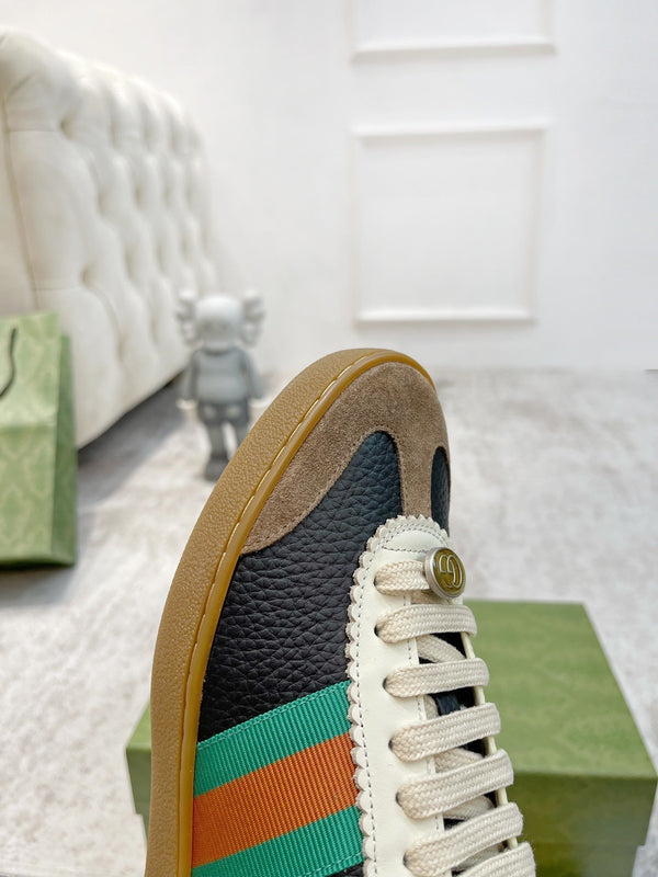 GG SNEAKERS ARDESIA BROWN BLACK LEATHER