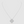 CLOVER LARGE PENDANT DIAMOND PAVED SILVER NECKLACE