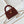 cc 24a nano 19cm kelly shopper bag burgundy lambskin