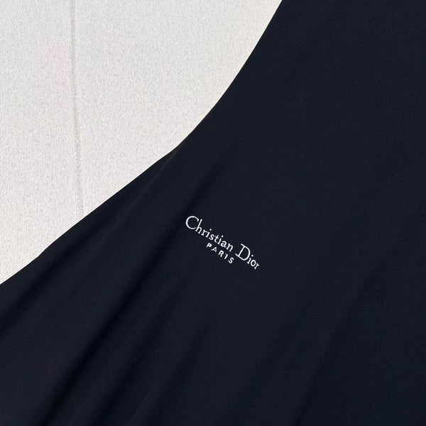 Abito gilet CD nero cotone poliestere