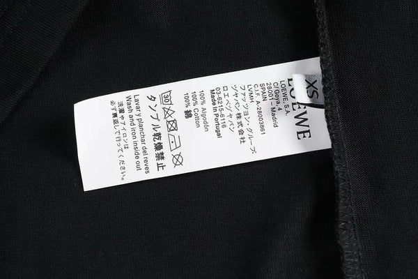 Loewe Boxy Fit T-shirt Cotton