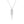 FRANGE NECKLACE SILVER DIAMOND