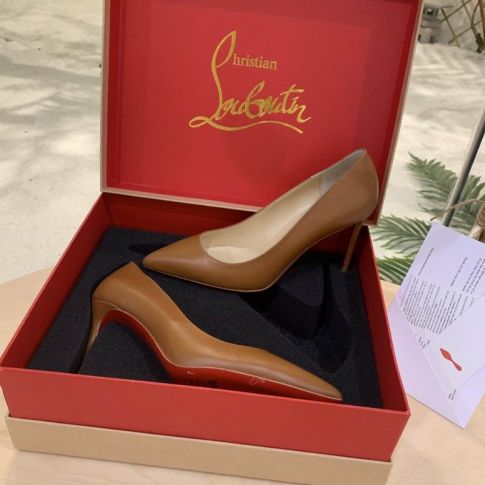 CL Kate Pumps Nappa Leather Brown