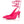 CL Lace Up Kate Pumps 85mm Veau Velours Pink