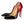 CL Pumps Hot Chick 100 mm Black-red Patent