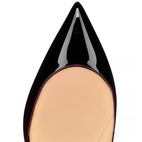 CL Pumps Hot Chick 100 mm Black-red Patent