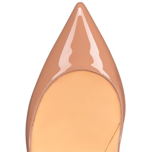 CL Pumps Hot Chick 100 mm Nude Patent calf