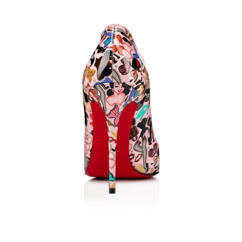 CL Pumps Hot Chick 100 mm Poupee-multi/lin Poupee Patent